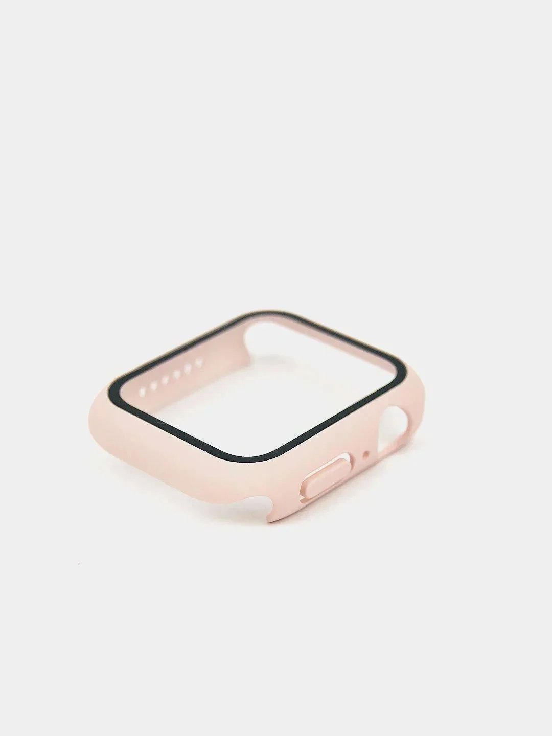 Конфетный бампер с защитным стеклом для Apple Watch 38/40/42/44 mm