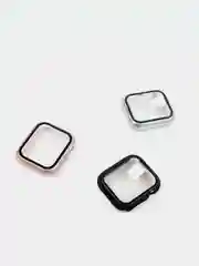 Конфетный бампер с защитным стеклом для Apple Watch 38/40/42/44 mm