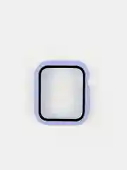 Лавандовый бампер с защитным стеклом для Apple Watch 38/40/42/44 mm