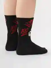 Коралловый носки высокие