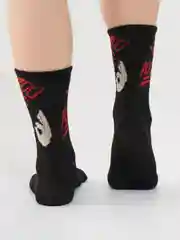 Коралловый носки высокие