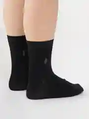 Черный носки мужские высокие "Мини"