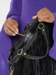 Сумка женская с кисточкой