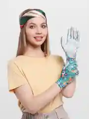Зеленый перчатки садовые