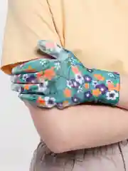 Зеленый перчатки садовые