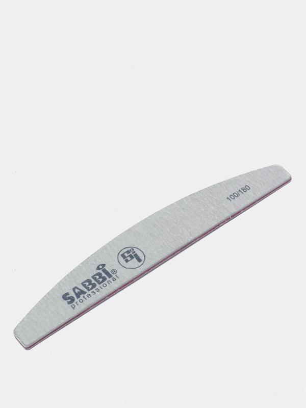 Пилка для ногтей 100/180 двухсторонняя Sabbi/Пилка для маникюра