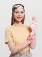 Алый перчатки садовые
