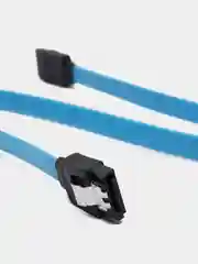 Голубой кабель SATA-SATA прямой, для подключения HDD, SSD