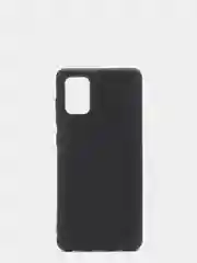 Черный чехол Samsung Galaxy A71, Самсунг Галакси А71 черный, силиконовый