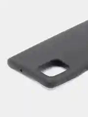 Черный чехол Samsung Galaxy A71, Самсунг Галакси А71 черный, силиконовый
