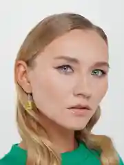Желтый серьги мармеладные мишки блестящие малые