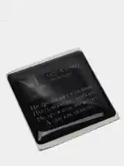Бирюзовый 3d наклейки-стикеры на телефон "Мот"