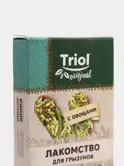 Triol лакомство Original для грызунов с овощами, упаковка 2 шт, 50 г