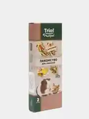 Triol лакомство Original для грызунов с фруктами, упаковка 2 шт, 50 г