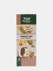 Triol лакомство Original для грызунов с фруктами, упаковка 2 шт, 50 г