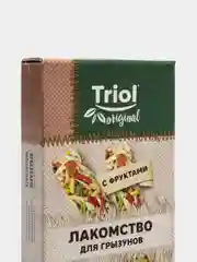 Triol лакомство Original для грызунов с фруктами, упаковка 2 шт, 50 г