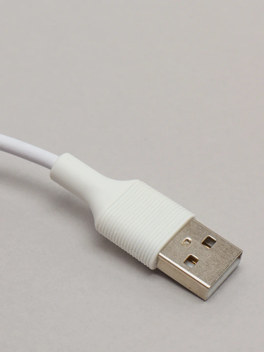 Белый кабель для зарядки Borofone Х1 Lightning
