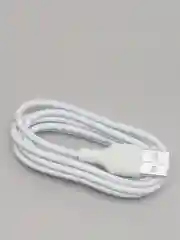 Белый кабель для зарядки Borofone Х1 Lightning