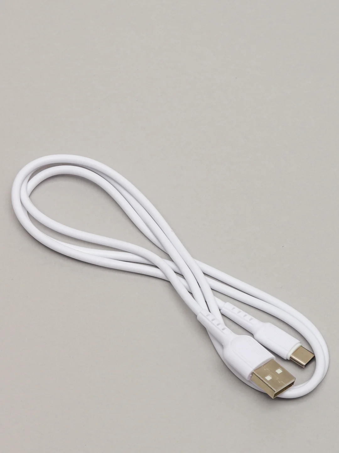Белый кабель для зарядки TYPE-C / Кабель BOROFONE Х16