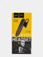 Черный bluetooth-гарнитура Hoco
