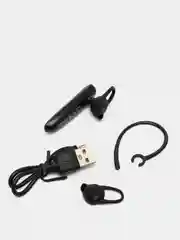 Черный bluetooth-гарнитура Hoco