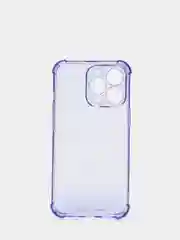 Лавандовый силиконовый противоударный чехол для Apple iPhone 13 Pro с защитой камеры