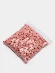 Розовый горячий воск Sabbi Hard Wax в гранулах по 100 г для депиляции