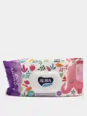 Влажные очищающие детские салфетки Aura Ultra Comfort, без спирта, 200 штук, 0+