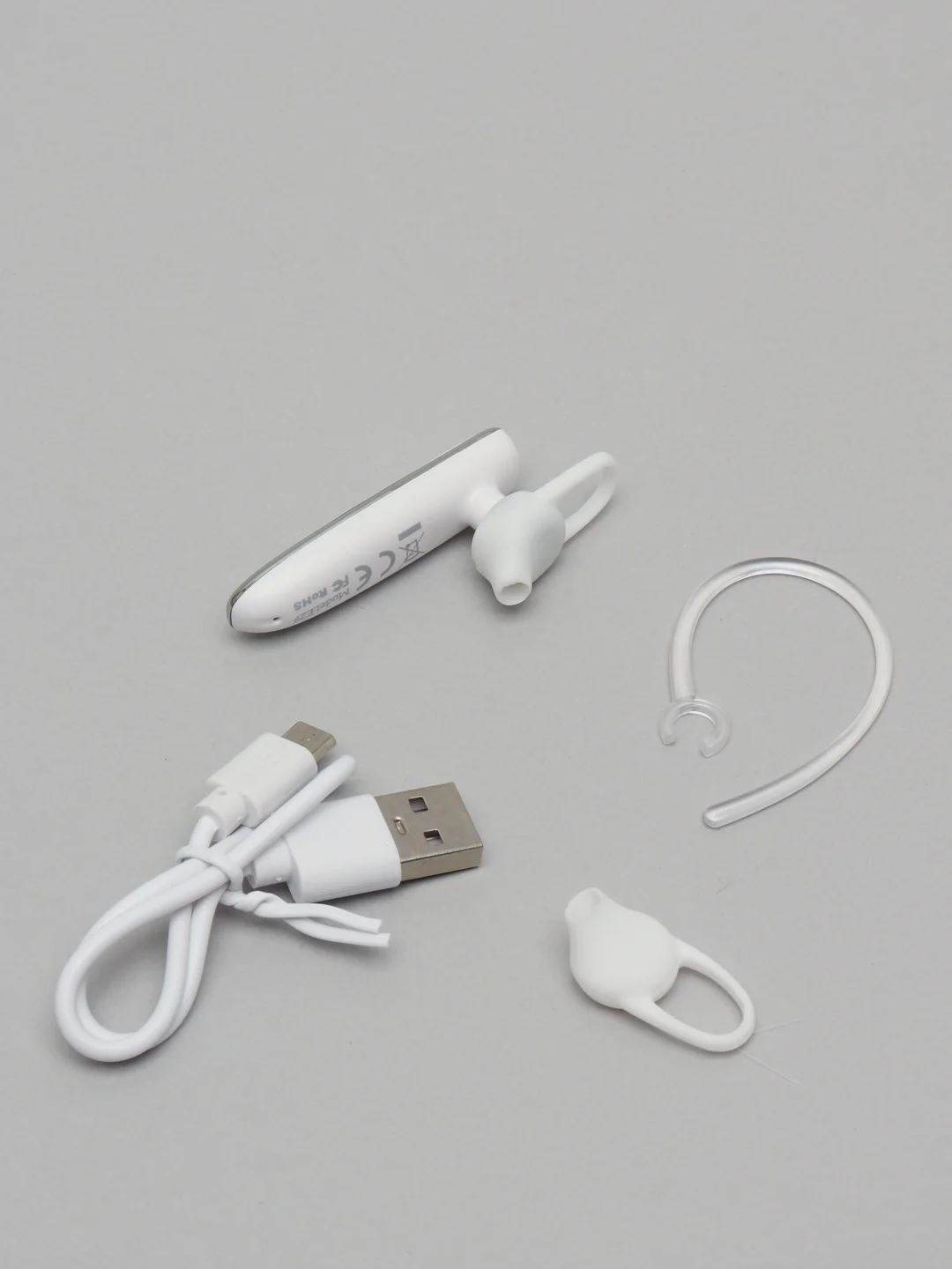 Белый bluetooth-гарнитура Hoco