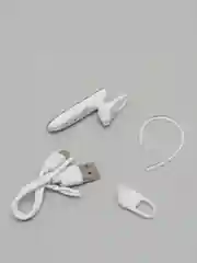 Белый bluetooth-гарнитура Hoco