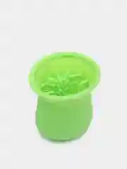 Зеленый лапомойка для собак и кошек, силиконовая, 13 х 9 х 8,5 см