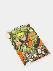 Блокнот по аниме "Naruto" (Наруто) с обложкой из плотного картона