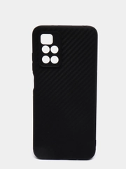 Чехол карбон Xiaomi Redmi 10, 9, 9T, Note 10 Pro, Note 9, Note 9S, Poco M4 Pro 5G