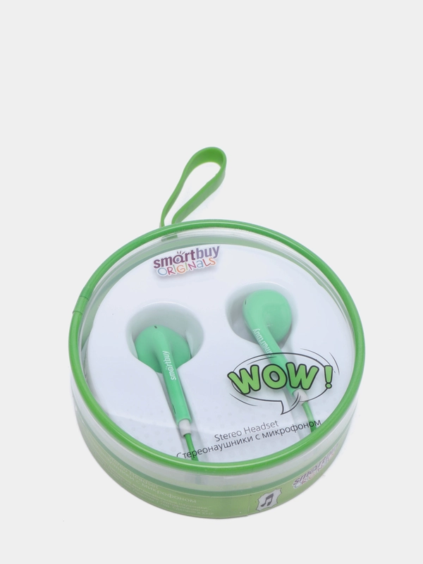 Наушники вкладыши SmartBuy WOW! с микрофоном