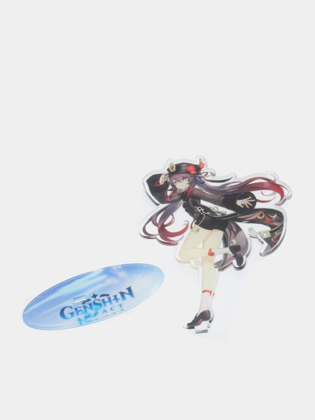 Бордовый акриловая 2д фигурка по игре "Геншин импакт / Genshin Impact"