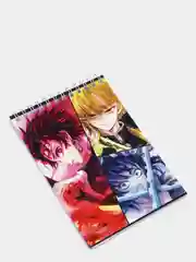 Блокнот по аниме "Клинок, рассекающий демонов" (Demon Slayer)
