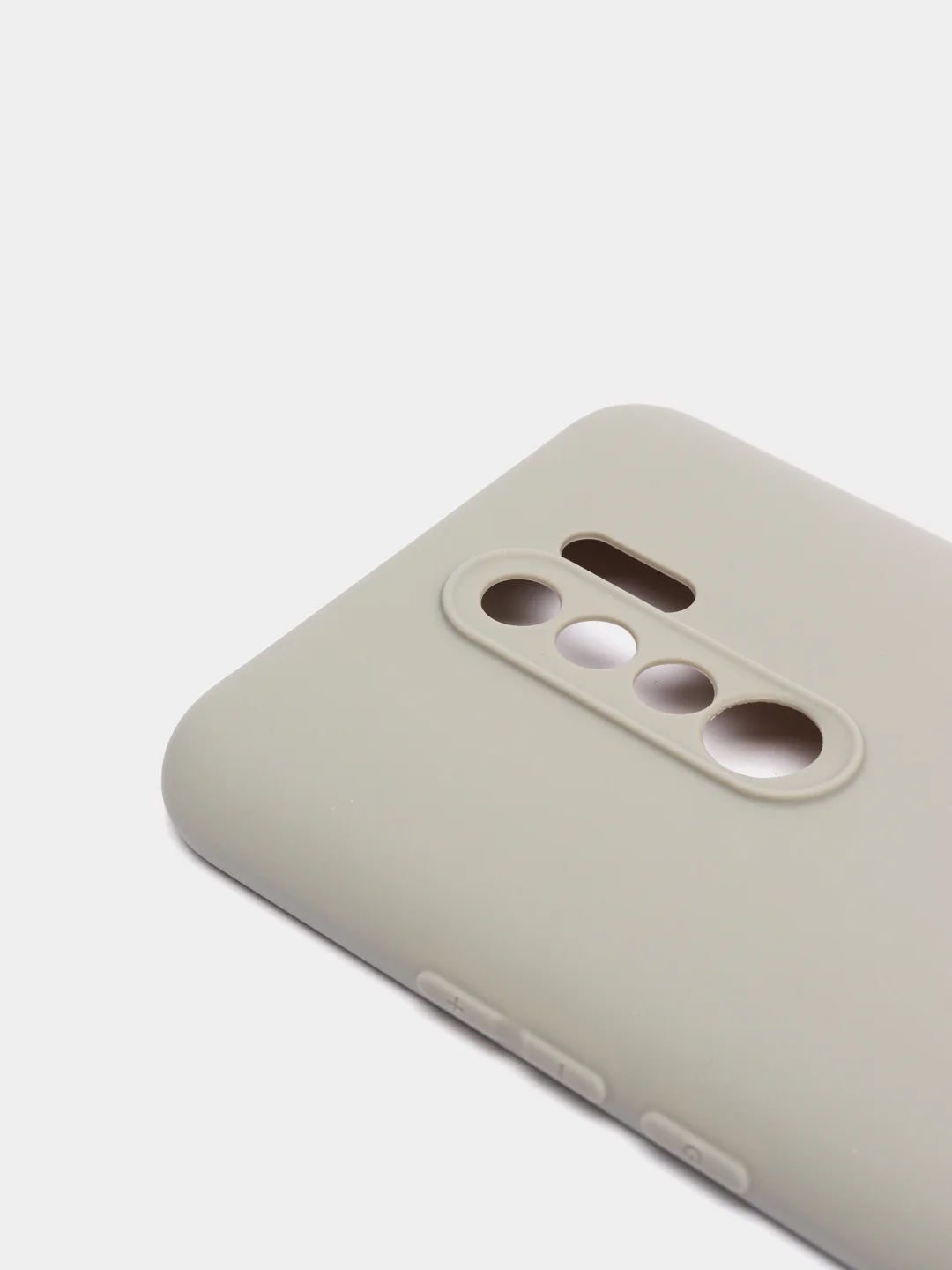 Серый чехол для Xiaomi Redmi 9 силиконовый