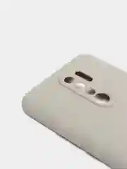 Серый чехол для Xiaomi Redmi 9 силиконовый