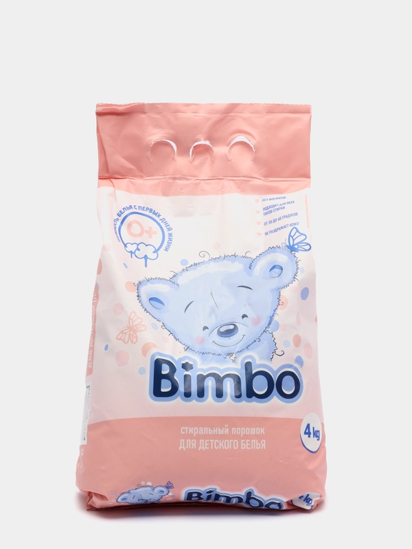 Детский стиральный порошок Bimbo, 0+, 4 кг