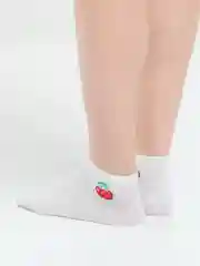 Красный носки женские короткие