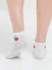Красный носки женские короткие