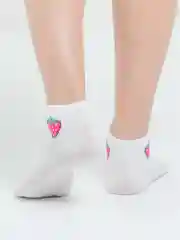 Розовый носки женские короткие