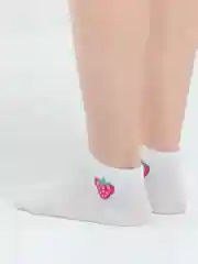 Розовый носки женские короткие