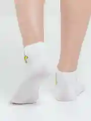 Желтый носки женские короткие
