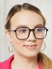Черный имиджевые очки