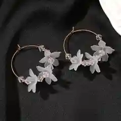 Бежевый серьги Aloha