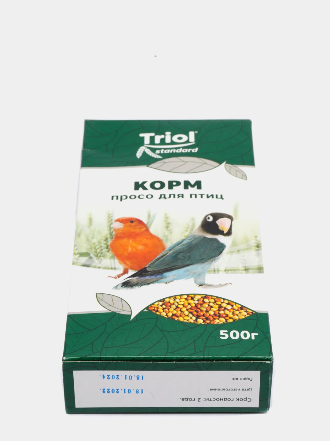 Корм Тriol Standard для птиц "Просо", 500 г