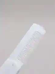 Белый расческа складная с зеркалом