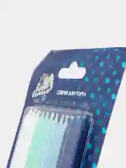 Индиго свечи в торт