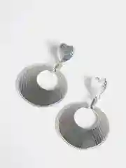 Аметистовый серьги бижутерные, разные виды